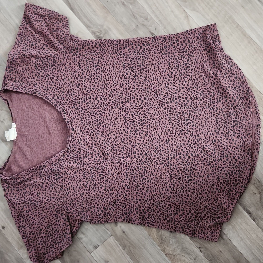 White crow leopard top xlarge